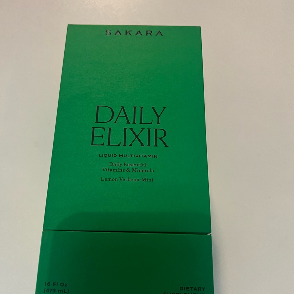 NIB Sakara Daily Elixir (retail $75) and Cell Reset (retail $40)